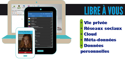 Libre à Vous Données personnelles